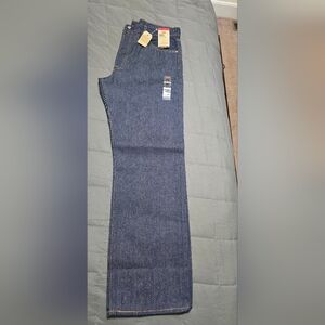 Levi's 501 Button Fly Relaxed Men's Jeans - Indigo Blue Wash